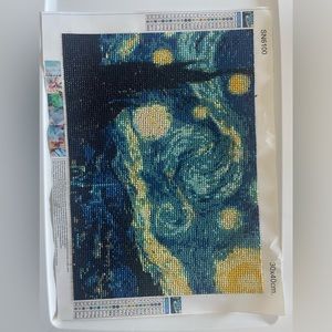 Finished diamond art